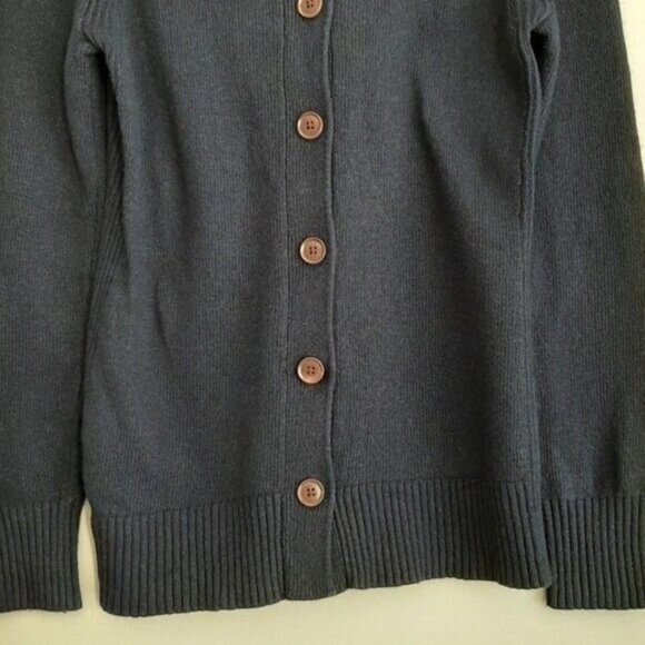 BANANA REPUBLIC Filpucci Italian Yarn Sweater Button Back Sz S - Picture 7 of 9